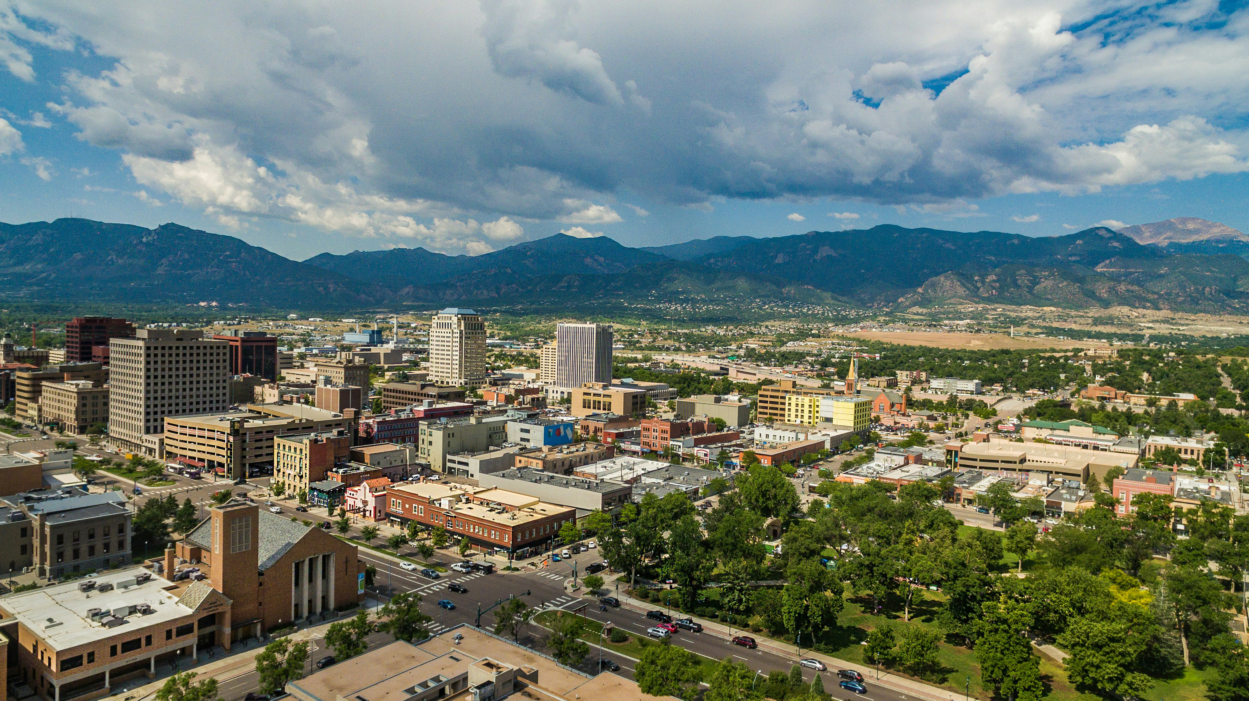 Colorado Springs skyline